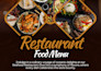 design professional restaurant menu and cards